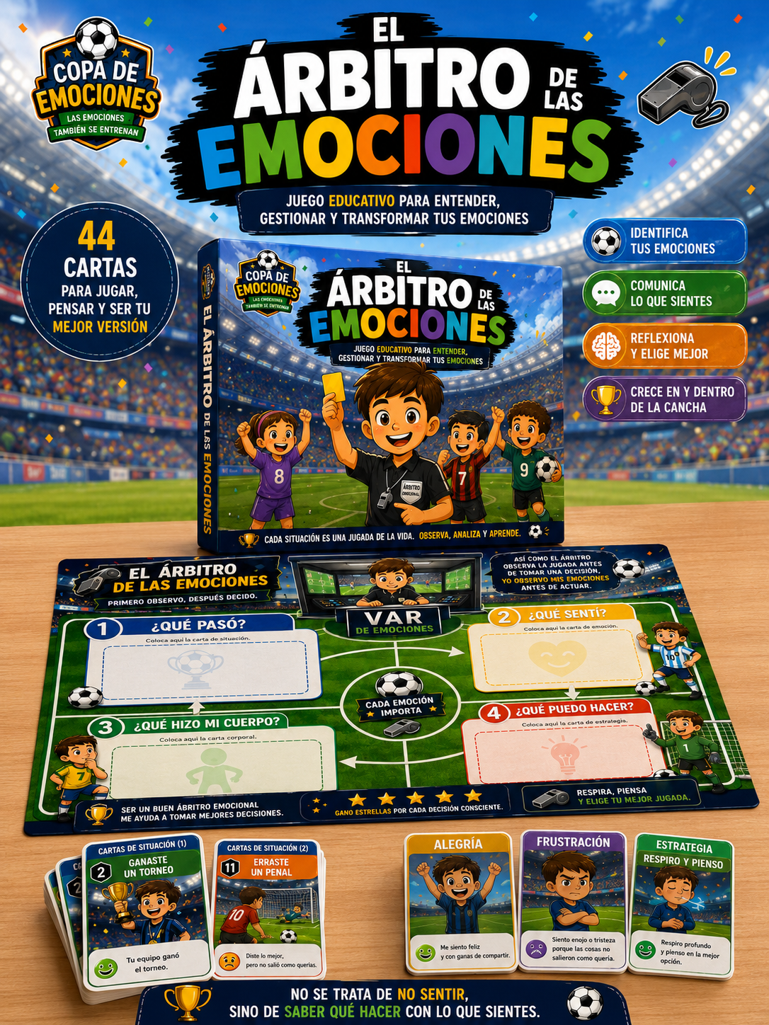 Él Árbitro de las Emociones + El Fuego del Equipo